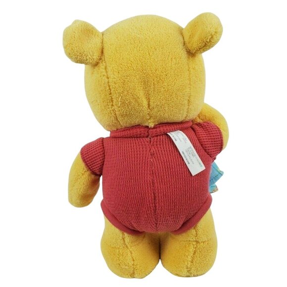 Disney Winnie the Pooh Plush Baby Blanket Red One Piece Outfit DOES NOT WORK - Picture 3 of 7